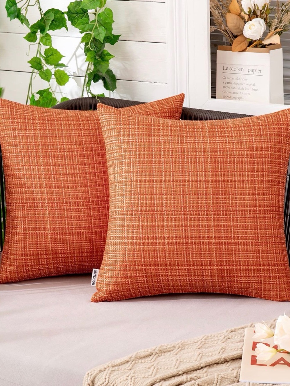 outdoor weather proof pillow covers